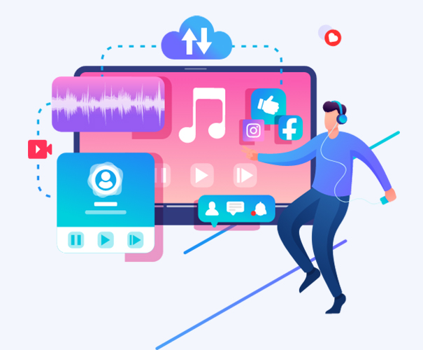 Youtube channel system about music